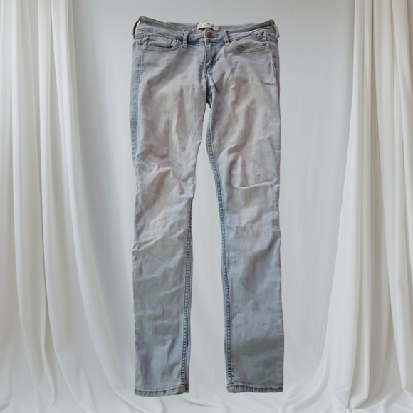 Hollister Y2K SZ 3 Light Blue Denim Skinny Jeans - Picture 1 of 7
